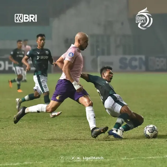 5 Aksi Yousseff Ezzejjari di BRI Liga 1, Top Skor Sementara Persik Kediri
