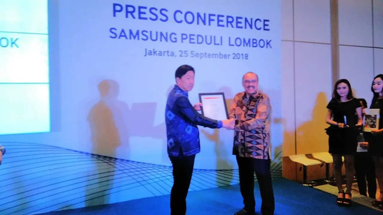 Bersama PMI, Samsung Bangun 500 Hunian Sementara bagi Korban Gempa Lombok