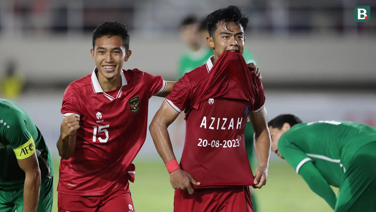 Timnas Indonesia U-23 vs Timnas Turkmenistan U-23 Grup K Kualifikasi Piala Asia U-23 2024
