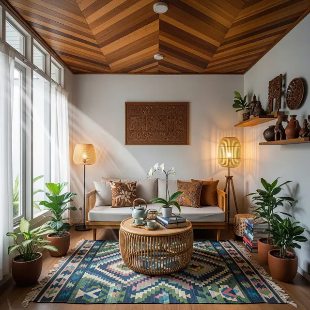 6 Inspirasi Plafon Kayu, Bikin Interior Rumah Makin Hangat dan Elegan