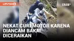 Diancam Bakal Diceraikan, Seorang Pengamen Nekat Curi Motor