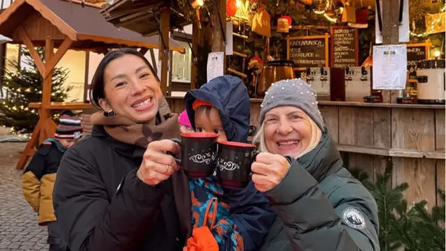 Artis Tanah Air Liburan Musim Dingin hingga Bersalju ke Luar Negeri.