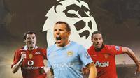Premier League - Roy Keane, Craig Bellamy, Rio Ferdinand (Bola.com/Adreanus Titus)