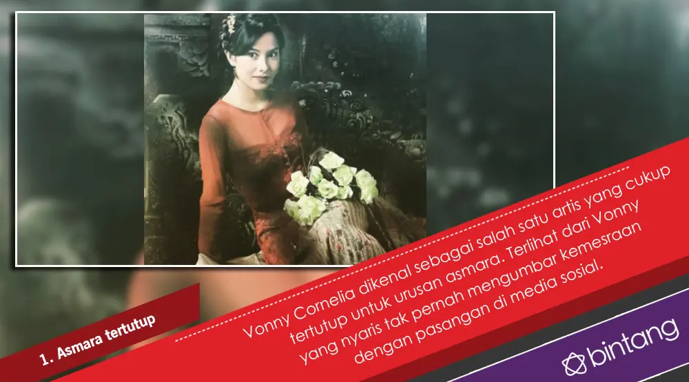 Asmara Vonny Cornelia dan Hubungannya dengan Atalarik Syah. (Foto: Instagram/vonnycornellya_, Desain: Nurman Abdul Hakim/Bintang.com)