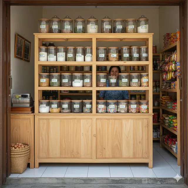 Desain Warung Sembako