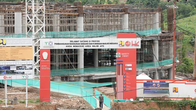 Pembangunan Masjid Negara di Ibu Kota Nusantara (IKN).