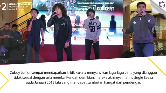 [Bintang] Mengenang 6 Momen Perjalanan Musik CJR hingga Berpisah
