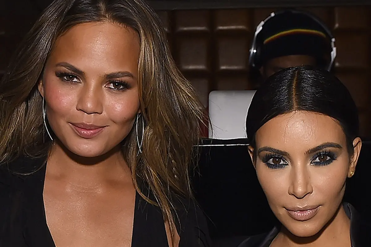 Chrissy Teigen dan Kim Kardashian
