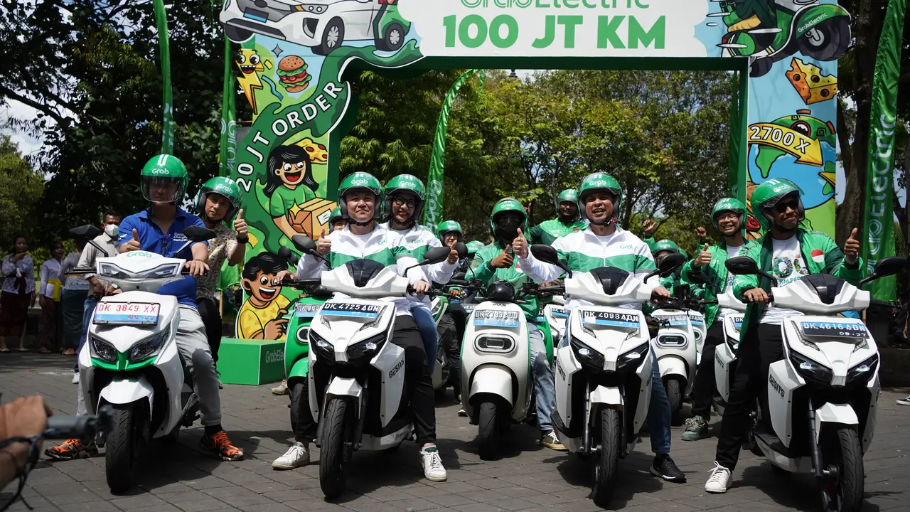 GrabElectric Tempuh 100 Juta Km