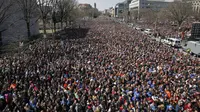 March for Our Lives: 1 Juta Pendukung Anti-Senjata Gelar Protes di Washington DC (Alex Brandon/Associated Press)