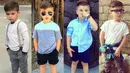 Ryker Wixom, bocah tampan asal Los Angeles ini doyan 'menjiplak' gaya artis dan model. (instagram.com/ministylehacker)