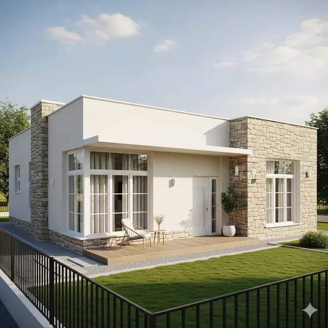 Inspirasi Rumah Minimalis Sederhana 7x12.
