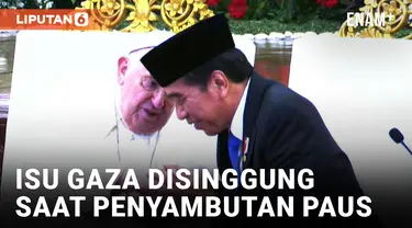 Jokowi Singgung Peran Vatikan soal Konflik Israel-Palestina