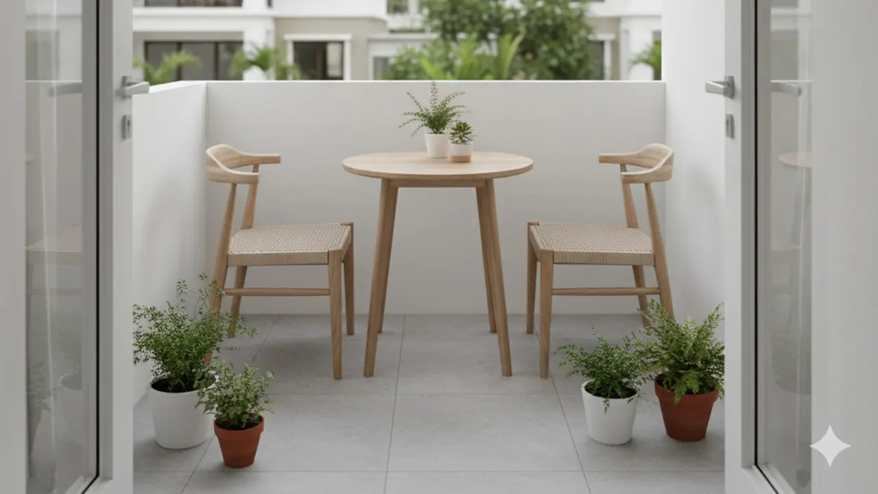 Ide Balkon Mungil untuk Rumah Tanpa Halaman