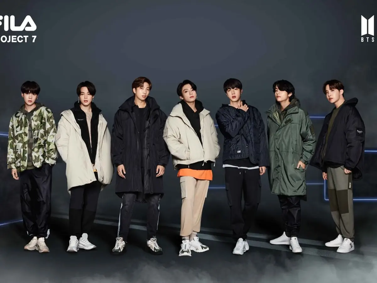 BTS Jadi Bintang Kampanye Koleksi Terbatas Fila Lifestyle Fimela