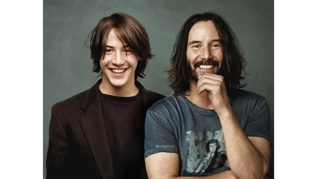Pria Ini Edit Foto 7 Seleb Hollywood saat Muda dan Kini, Bak Keluarga