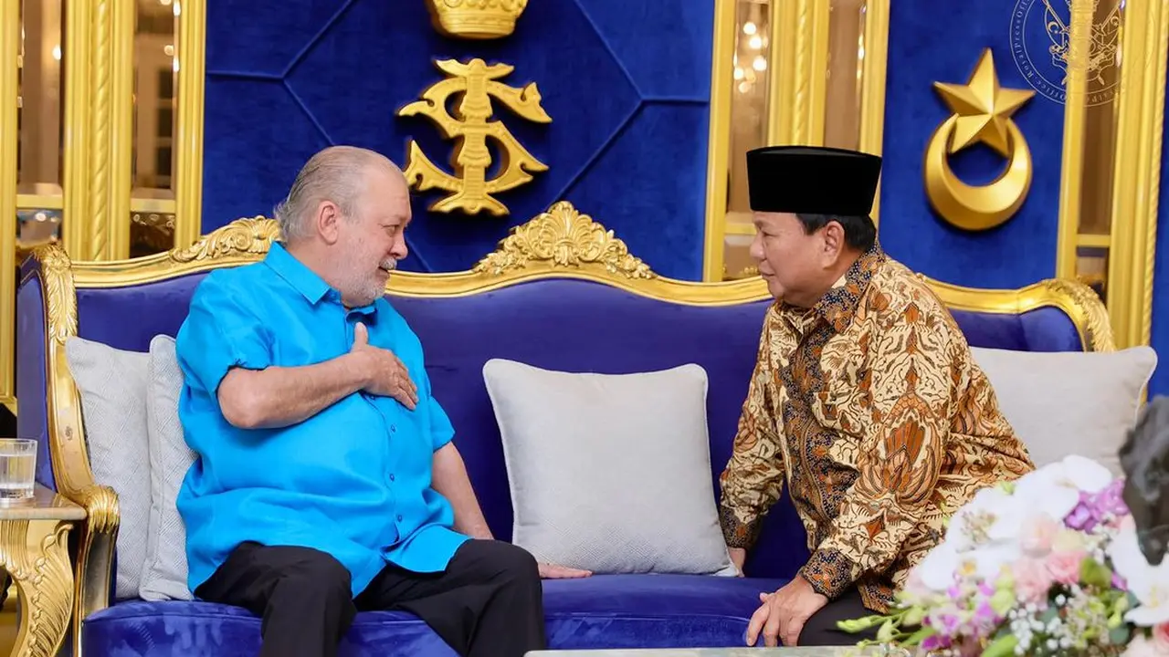 Potret Keakraban Raja Baru Malaysia Sultan Ibrahim Iskandar dan Prabowo Subianto, Ternyata Berteman Lebih dari 40 Tahun