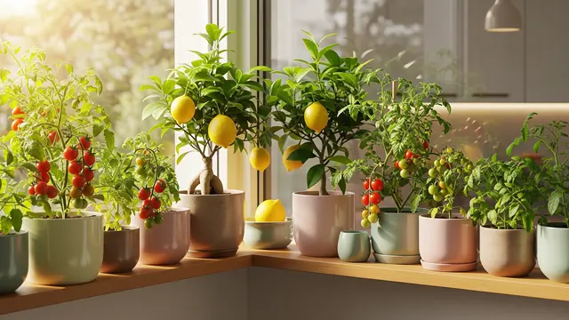 Konsep Kebun Buah Mini Edible Garden