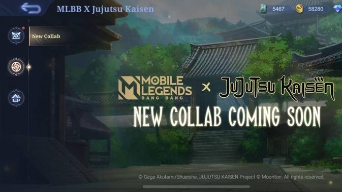 Mobile Legends: Bang Bang rilis teaser kolaborasi dengan Jujutsu Kaisen (Liputan6.com/ Agustin Setyo W).