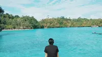 Lokasi wisata Laguna Napabale di Kabupaten Muna Sulawesi Tenggara (Liputan6 / Ahmad Akbar Fua)