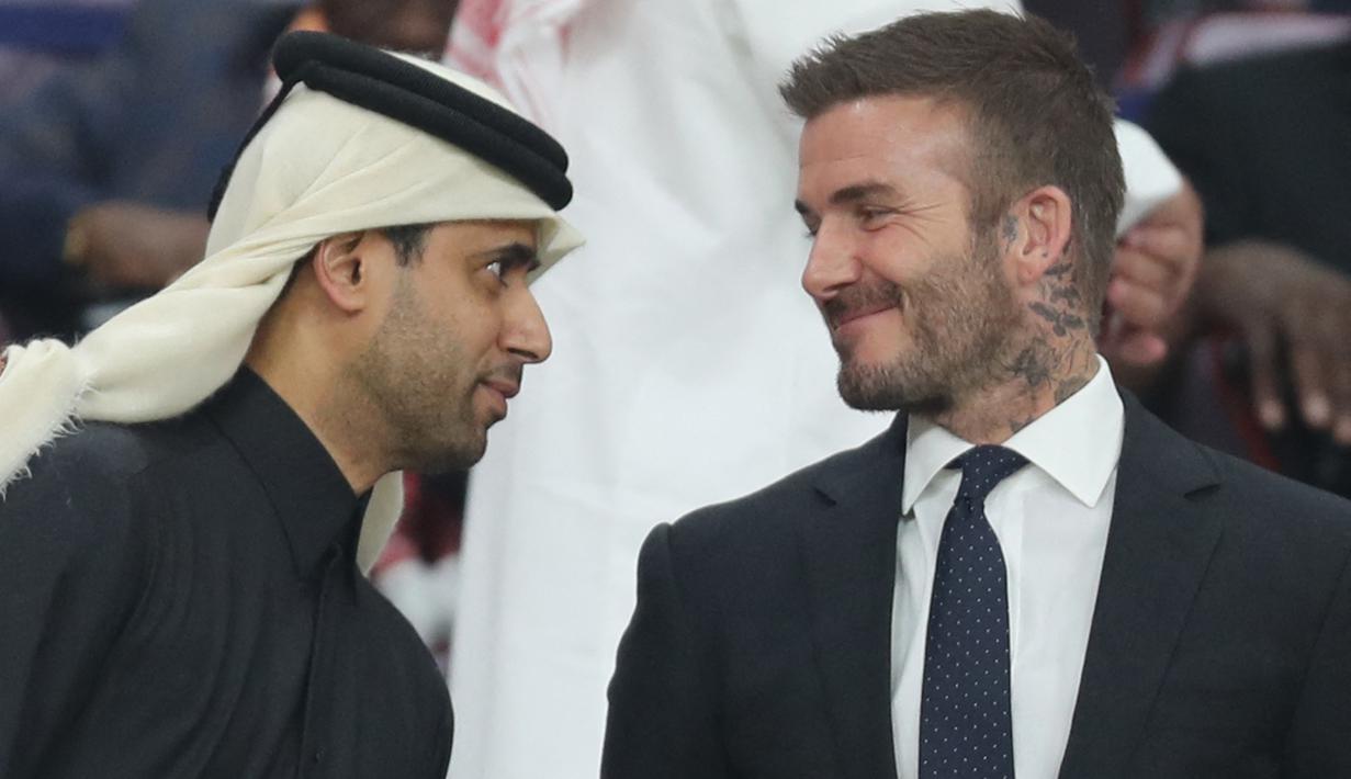 Terakhir Beckham dikabarkan rela merogoh kocek pribadi hingga £11 juta atau setara Rp213 miliar untuk membangun tim Inter Miami CF musim ini, setelah kalah di playoff babak pertama musim lalu. (Foto:AFP/Karim Jaafar)