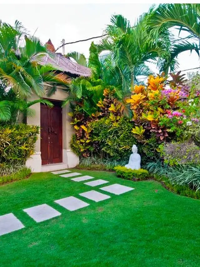 Taman Bali Minimalis Ala Villa