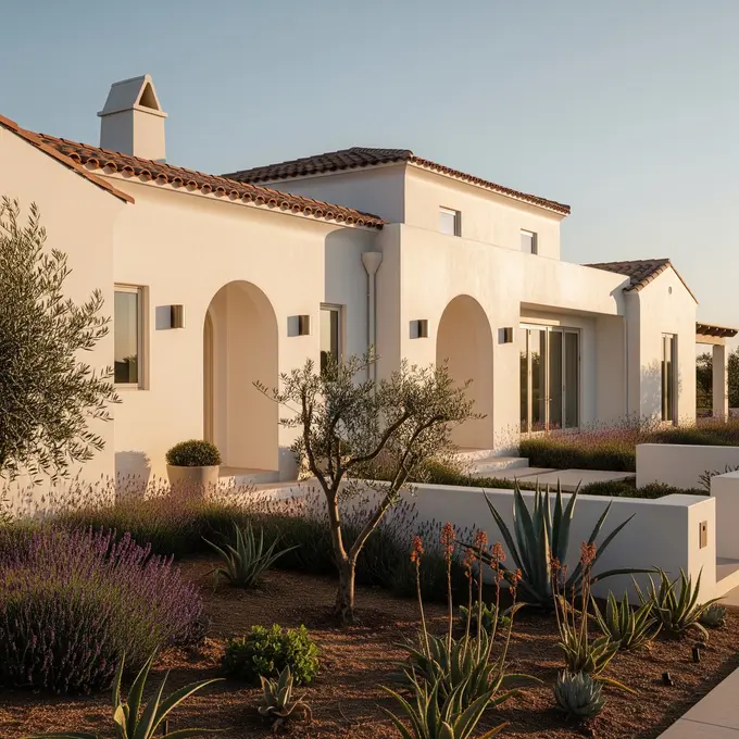 Model Rumah Mediterania Modern yang Tidak Terlihat Berlebihan