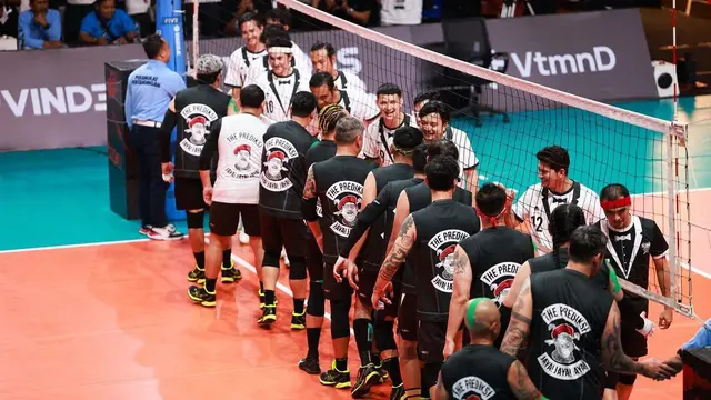 9 Momen The Actors Ikut Tanding Voli Lawan The Prediksi, Raih Gelar Juara