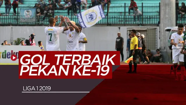 Berita vidoe gol-gol terbaik yang tercipta pada pekan ke-19 Shopee Liga 1 2019. Siapa favoritmu?