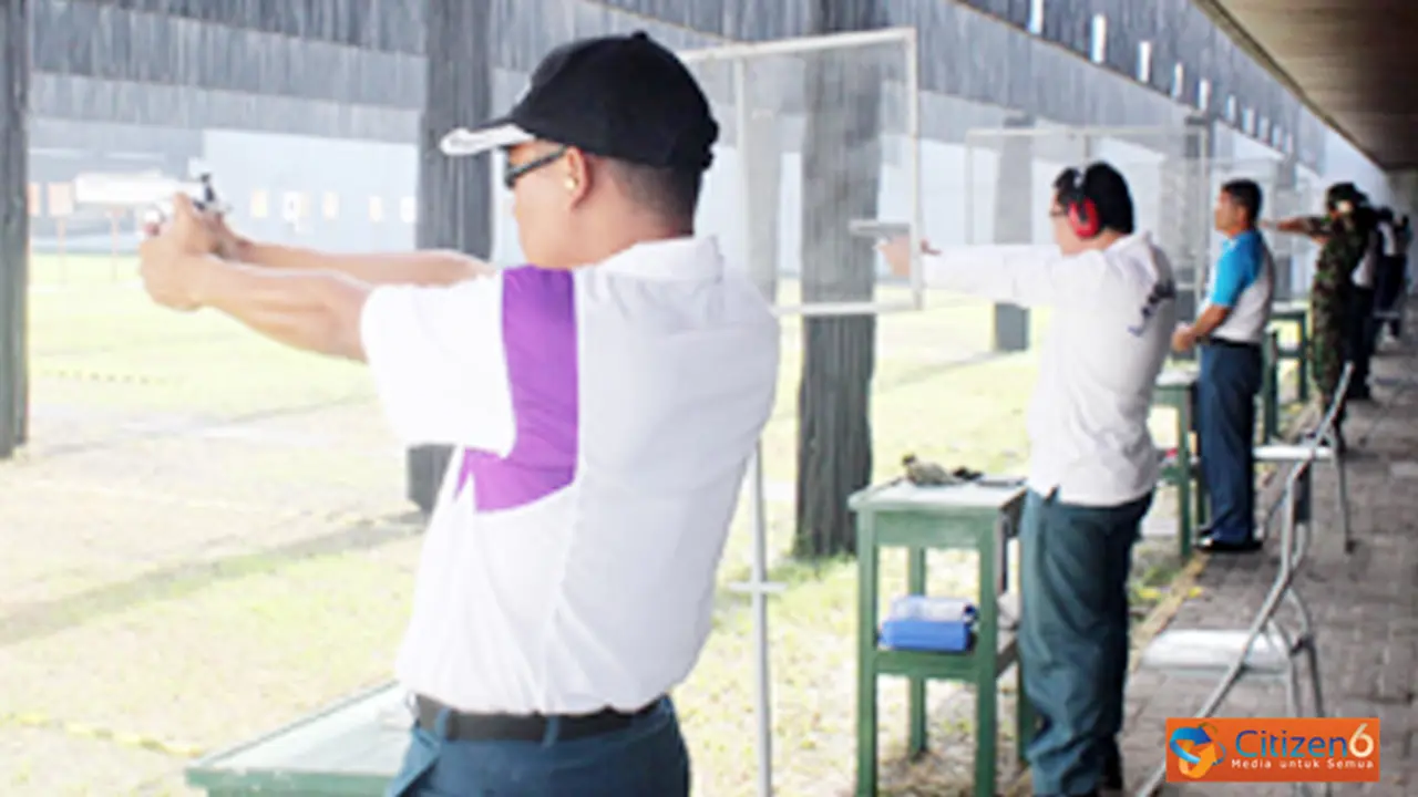 TNI AL Surabaya Gelar Lomba Menembak - Citizen6 Liputan6.com
