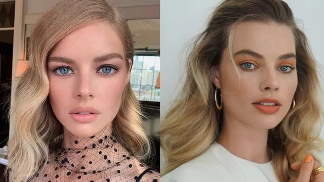 5 Potret Kemiripan Margot Robbie dengan Bintang Film Ready Or Not Samara Weaving