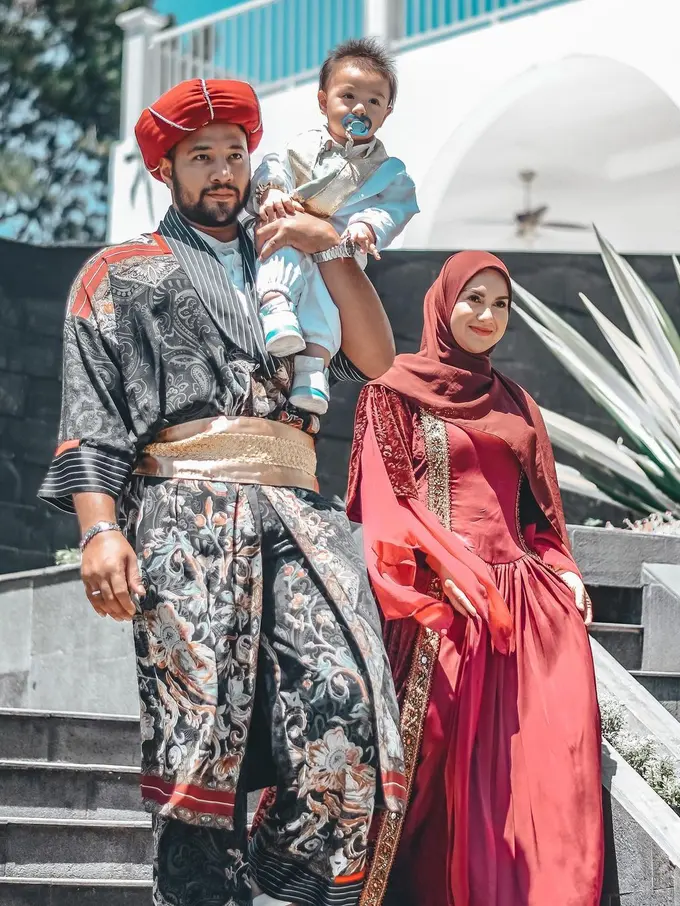 8 Momen Ulang Tahun Baby Air, Anak Irish Bella dan Ammar Zoni Berkonsep Timur Tengah