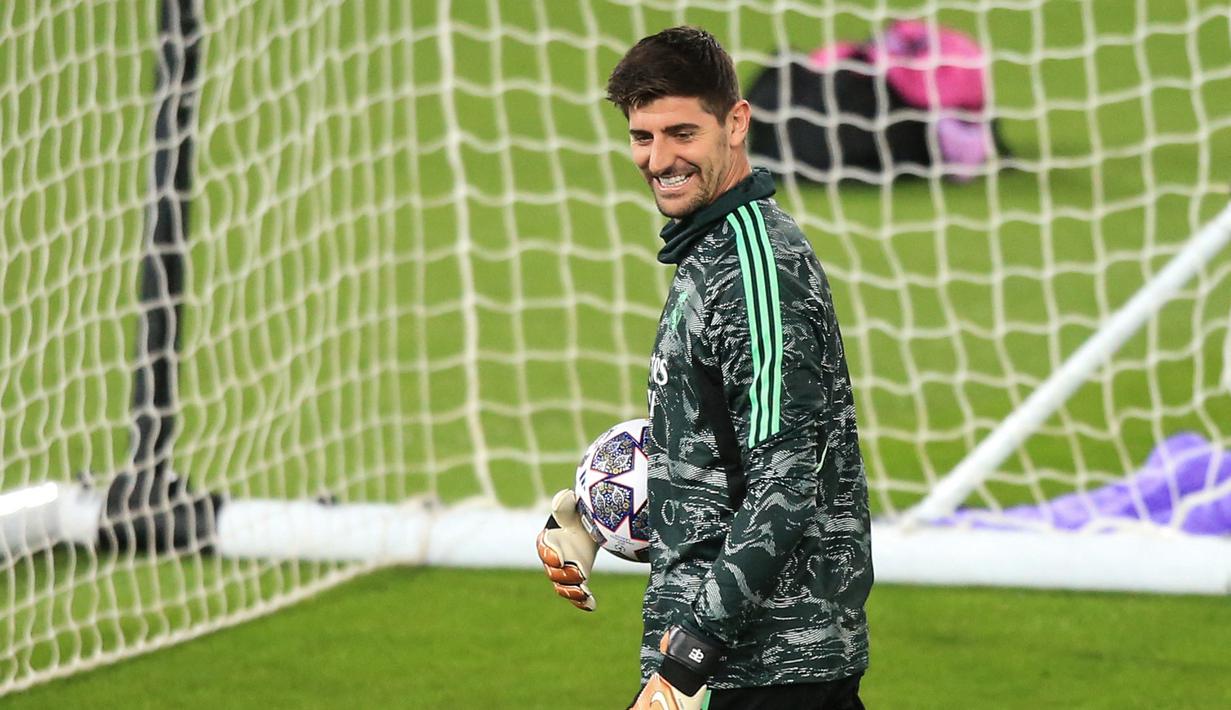 Melihat Latihan Pemain Madrid Jelang Hadapi Liverpool di Liga Champions