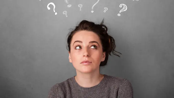 Ilustrasi galau. (via. Pinterest)