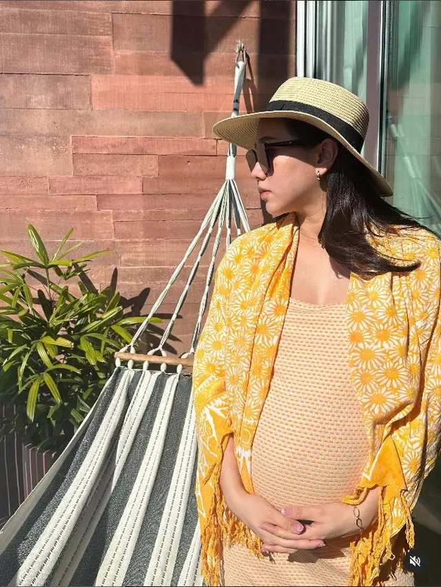 6 Potret Shanju dengan Baby Bump Besar, Jonatan Christie Setia Dampingi