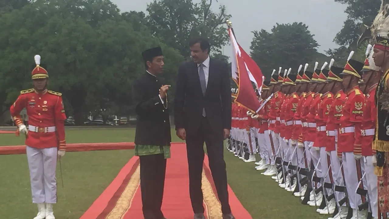 Jokowi-Emir Qatar