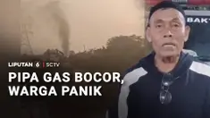 Sebuah pipa gas di Kabupaten Bekasi, Jawa Barat mengalami kebocoran dan menimbulkan bau yang menyengat. Pipa gas bocor diduga terkena alat berat yang digunakan dalam proyek pemasangan pipa.
