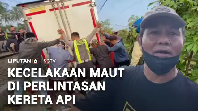 Perlintasan KA Tanpa Penjaga Makan Korban, Truk Dihantam Kereta di Cibadak