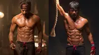 Demi film Happy New Year, Shahrukh Khan tidak saja membentuk tubuhnya menjadi six pack, tapi eight pack!