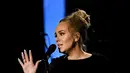 Grammy Awards 2017 diselenggarakan pada Minggu (12/2/2017) di Staples Center, Los Angeles, berhasil menghadirkan Adele sebagai penampil pertama dan membuat suasana menjadi sangat meriah dengan suaranya yang menggelegar. (AFP/Bintang.com)