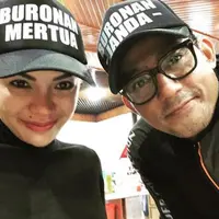 Nikita Mirzani pamerkan foto wajah sang pacar (Instagram/@nikitamirzani_17)
