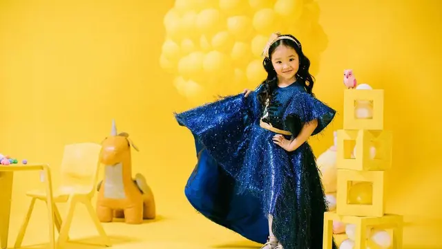 Jadi Penyanyi Cilik, Ini 6 Potret Thalia Putri Onsu saat Syuting Video Klip Lagu Baru