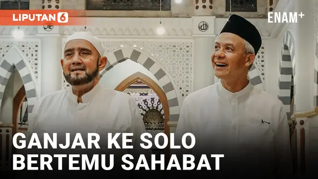 Berkunjung ke Solo, Ganjar Silaturahmi ke Habib Syech Bin Abdul Qodir Assegaf