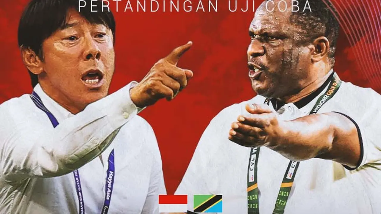 Uji Coba - Timnas Indonesia Vs Tanzania - Duel Pelatih