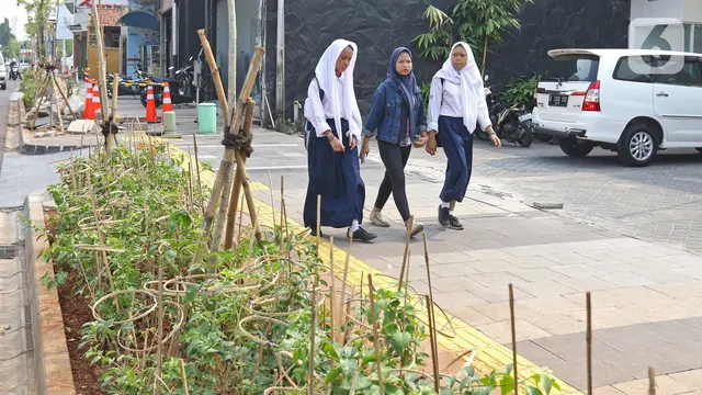 Trotoar di Kemang