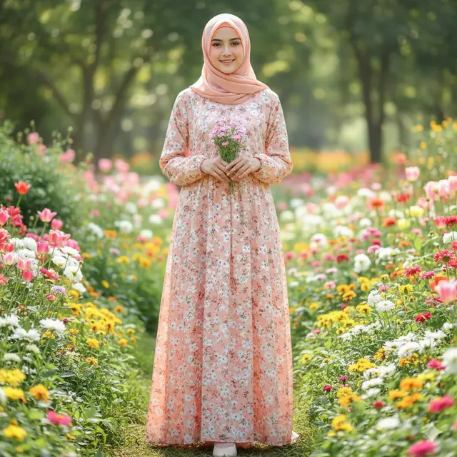 Gamis Set Hijab Syar'i Terbaru 2025