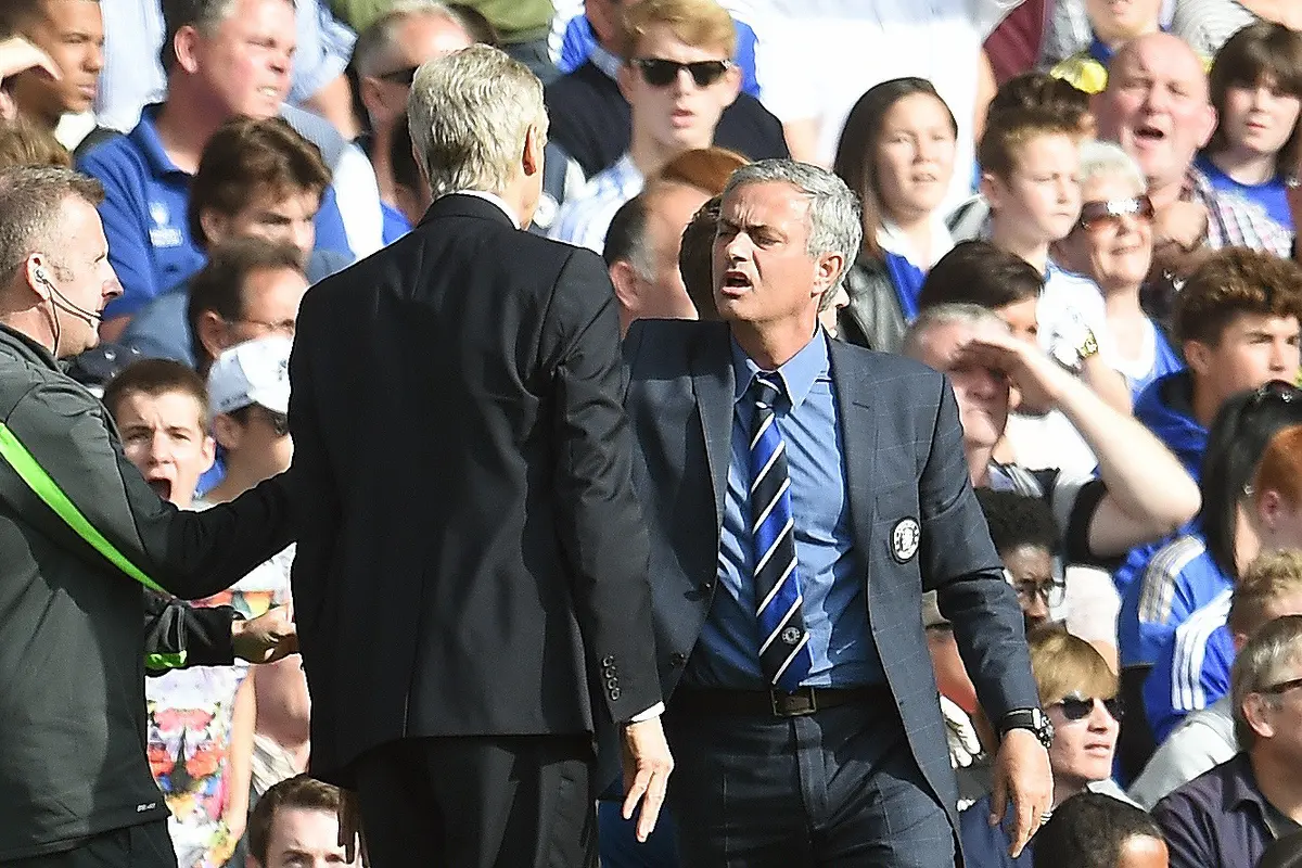 Arsene Wenger dan Jose Mourinho