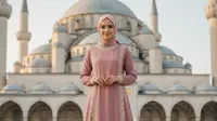 7 Model Gamis Crinkle Kombinasi Brokat Terbaru, Desain Elegan dan Kekinian