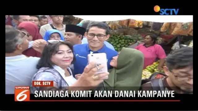 Sandiaga Beberkan Dana Kampanye Pilpres 2019