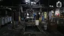 Suasana sepi tempat produksi tahu ketika melakukan mogok produksi di pabrik tahu di Jakarta, Senin (21/2/2022). Sejumlah pekerja pembuat tempe dan tahu di Jabodetabek melakukan aksi mogok produksi pada Senin (21/2) hingga Rabu (23/2). (Liputan6.com/Faizal Fanani)